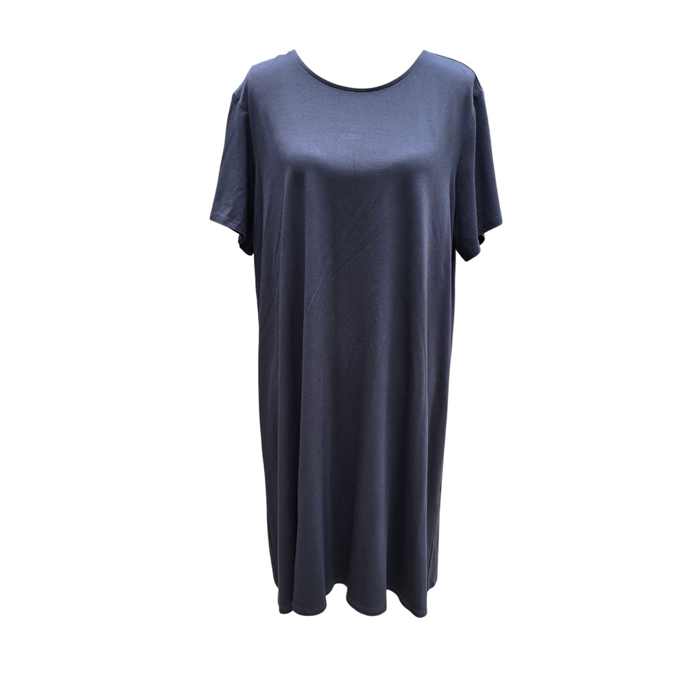 J. Jill‎ NWT Wearever Collection Carbon T-shirt Dress Casual Size XL Petite